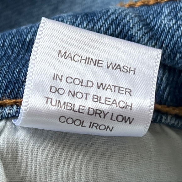 Judy Blue Boyfriend Fit Destroyed Ripped Jeans Hi Rise Stretch Womens Size 31 - Picture 10 of 14